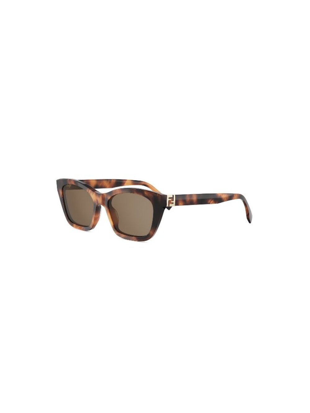 New FENDI Women's Sunglasses Acetate Frame FOREVER FE40205I 53E 54 Havana